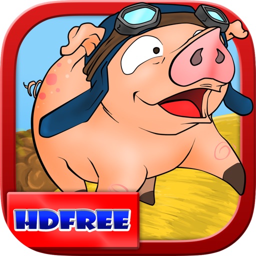 Rocket Pig - Piggie with Birds on Happy Farm Days - Cool Fun Adventure Arcade Game - HD FREE