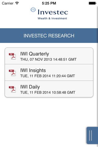Investec - Client View IRL screenshot 3