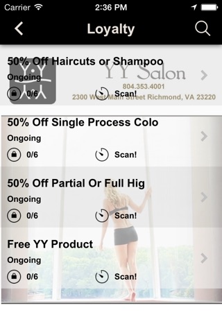 YY Salon screenshot 3