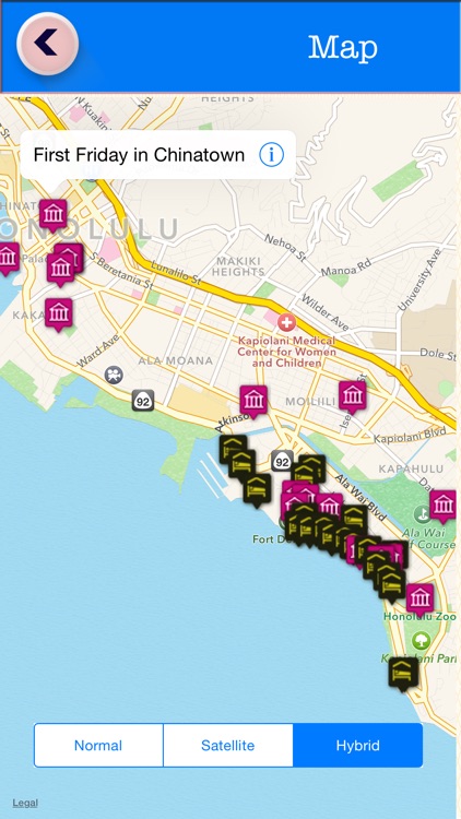 Oahu Island Offline Map Travel Guide