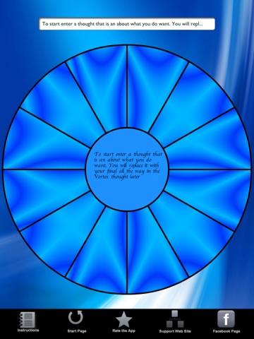 Law of Attraction Focus Wheel HD screenshot 2