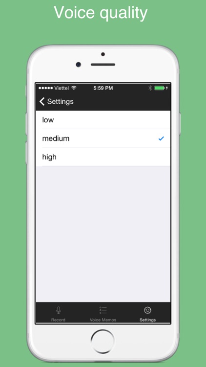 Mp3 Recorder (FREE) - mp3 voice memo, playback, share screenshot-4