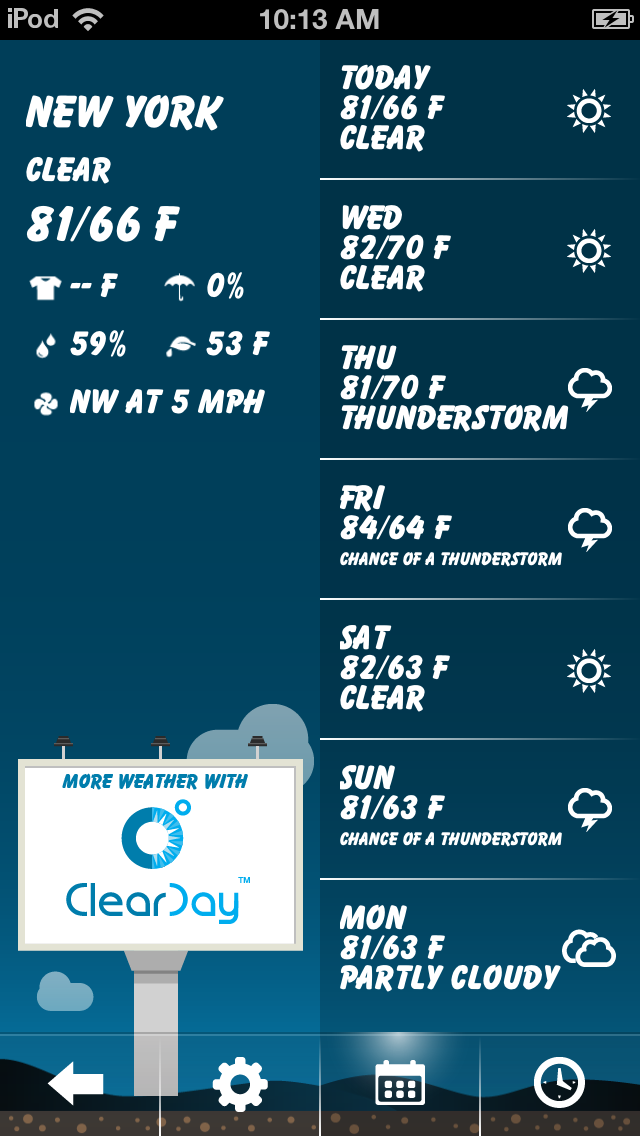 Weather Pal by Clear Day™ -  Free Live Weather Forecastのおすすめ画像5