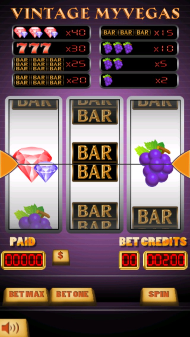 VINTAGE MYVEGAS SLOTS: A CLASSIC 3-REEL STYLE FREE SLOT MACHINE 1.0 IOS CASINO VINTAGE MYVEGAS SLOTS: A CLASSIC 3-REEL STYLE FREE SLOT MACHINE 1.0 IOS