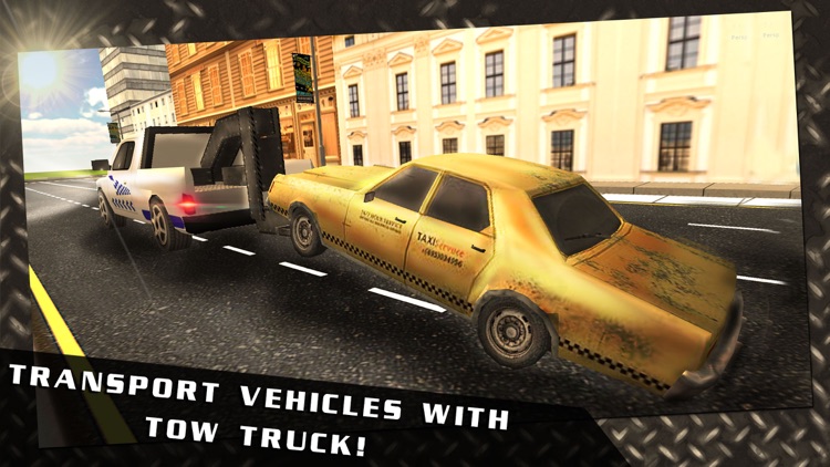 Car Accident Tow Truck 3D Driver Game