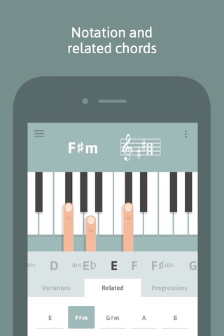 Cheeky Fingers - Piano Chord Dictionary, Progressions and Suggestions screenshot 3