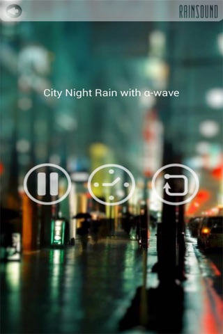 RAIN SOUND - Sound Therapy screenshot 3