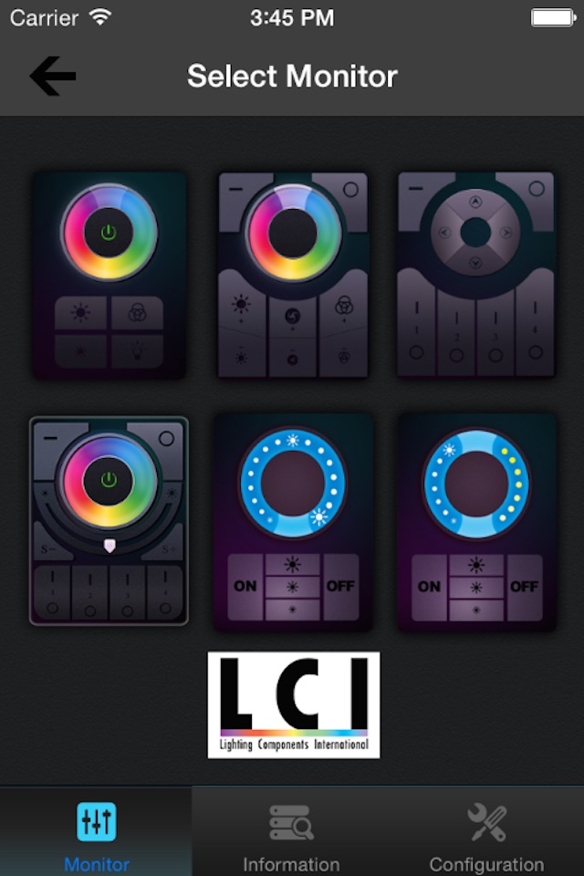 LCI Control screenshot 2