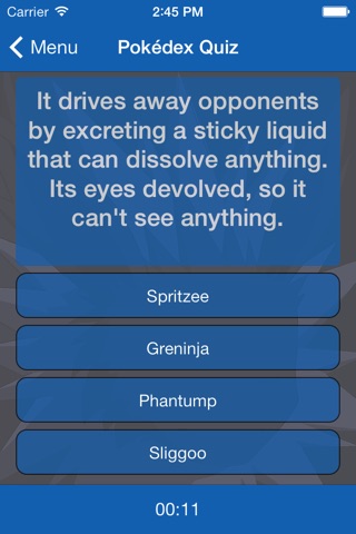 Ultimate Quiz for Pokemon screenshot 3