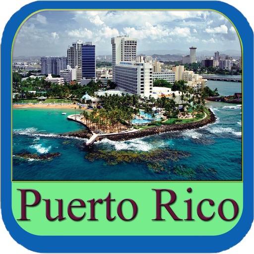 Puerto Rico Island Offline Map Travel Guide