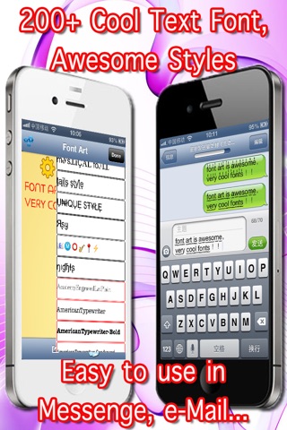 Pimp Your Font : for Facebook, Twitter, Instagram, iMessages  + Cool Fonts - Characters + Symbols Keyboard - Color Text Pics + Pictures screenshot 2