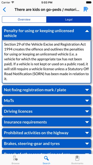 Motoring & The Law(圖5)-速報App