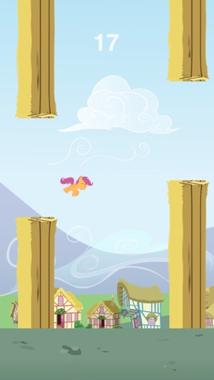 Flappy Pony: Help Her Fly!(圖2)-速報App