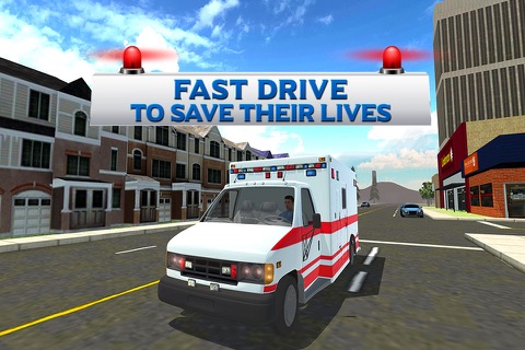 City Ambulance Emergency – 3D parking and driving simulation game screenshot 2