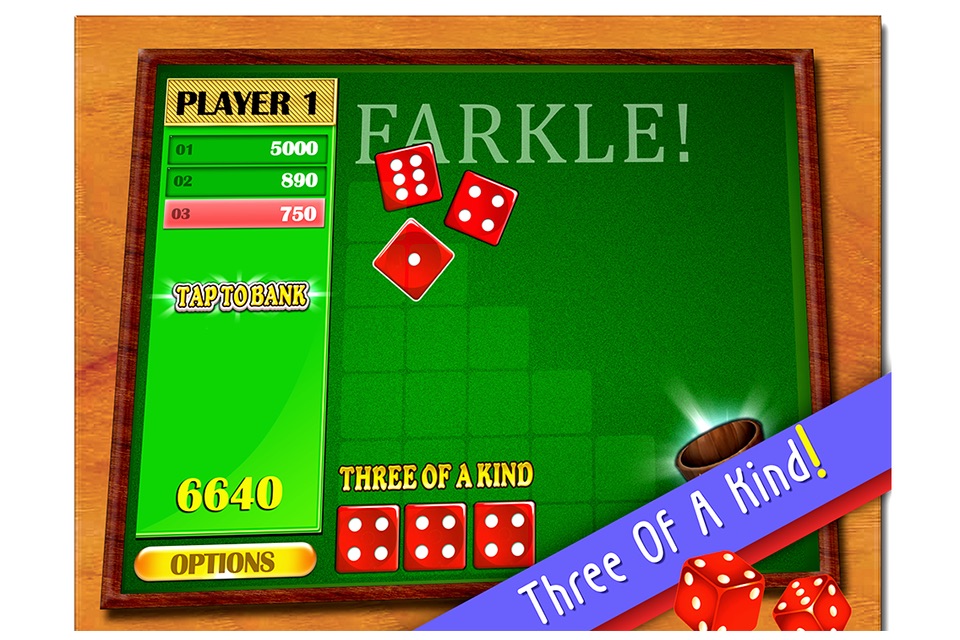Farkel Darsh Mania - Hot Dice Addict Board Game Free screenshot 2