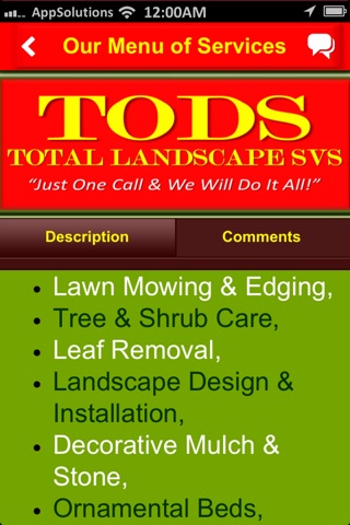 TODS Total Landscape SVS - Residential & Commercial Services in Baltimore screenshot 2