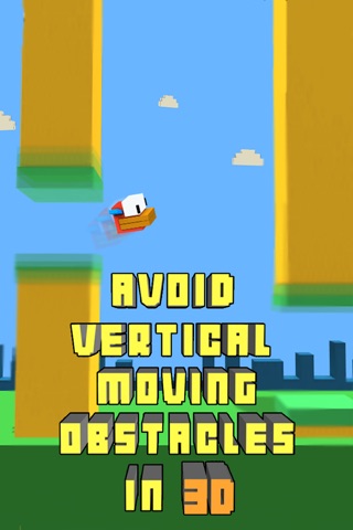 Block Bird -  3D Flappy Flyer screenshot 3
