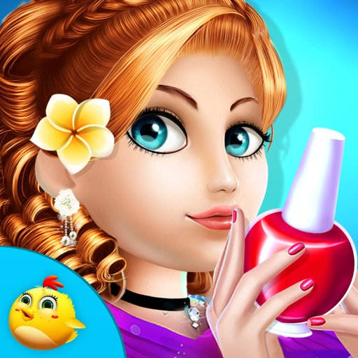 Pink Princess Nail Spa Icon