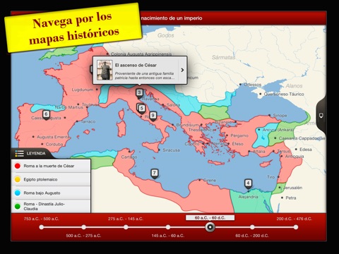 TIMEMAPS History of Ancient Rome - Historical Atlas screenshot 2