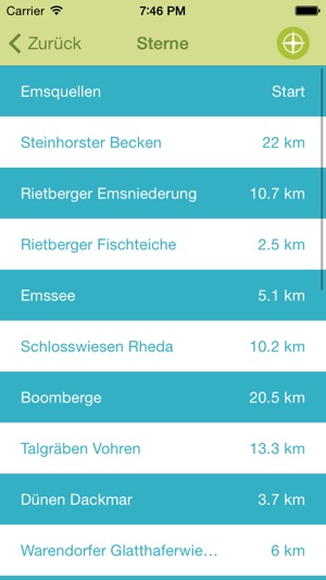 Grüner Stern für den EmsRadweg(圖2)-速報App