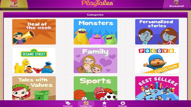 PlayTales! Kids' Books(圖2)-速報App