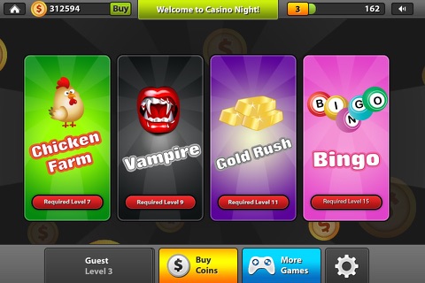 -AAA- Casino Night Slots - Lucky Realistic Slot Machine screenshot 2