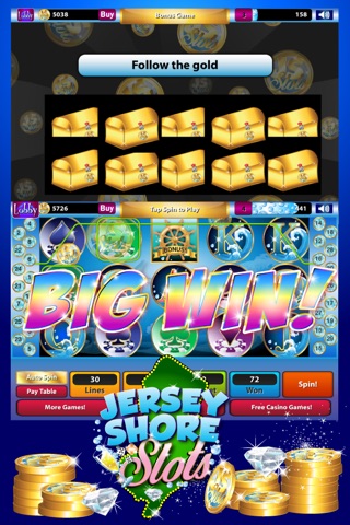 JERSEY SHORE SLOTS - Free Casino Style Slots! screenshot 2