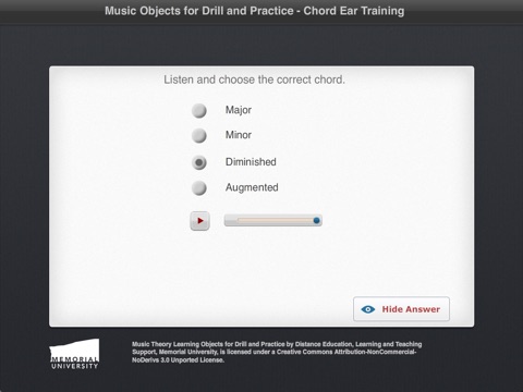 Chord Ear Training screenshot 2