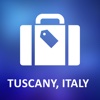 Tuscany, Italy Offline Vector Map