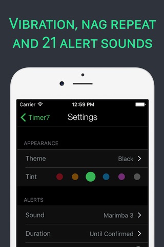 Timer 7 - Multiple timers for time management, kitchen, gym, errands and gtd screenshot 2