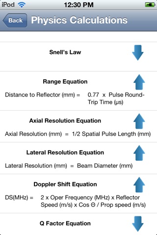 Sonograpy Cheat Sheet: Physics screenshot 3