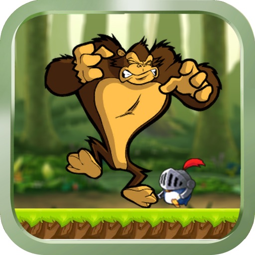 KingKong’s World -  Run & Jump in Forest FREE icon
