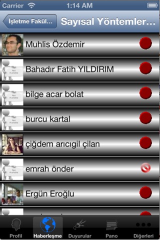 İ.Ü. İşletme Fakültesi screenshot 3