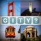 City Pic - Guess the word based on 4 pics of famous landmarks for each city