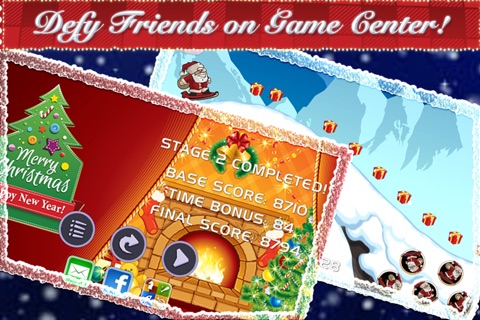 Santa Claus Crazy Polar Ride - Christmas Downhill Sleigh Adventure screenshot 3