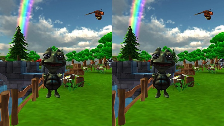 VR Talking Cat & Dog Park: Real 3D Game