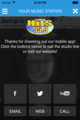 Hits 95.9 screenshot 3