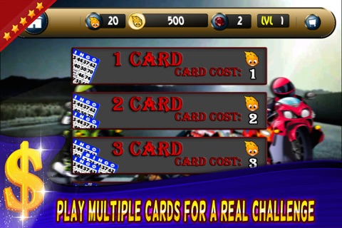 Racing Bingo Rush - Ace Las Vegas Big Trophy Win Bonanza Pro screenshot 3