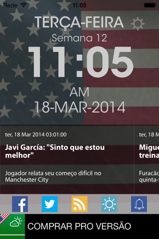 USA 2014 Clock screenshot 3