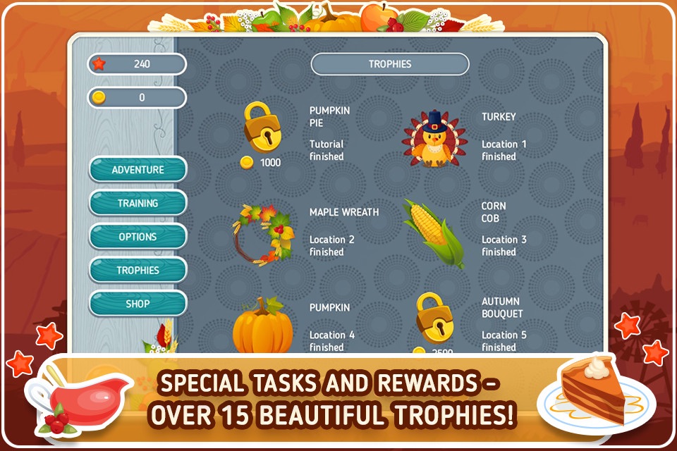 Thanksgiving Day Griddlers Free screenshot 4