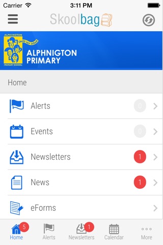 Alphington Primary School - Skoolbag screenshot 2