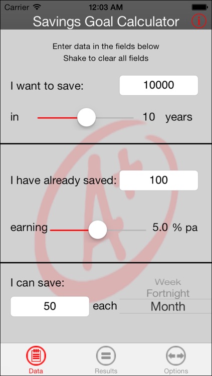 Savings Goal Calculator