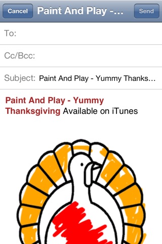 Paint and Play - Yummy Thanksgiving screenshot 3