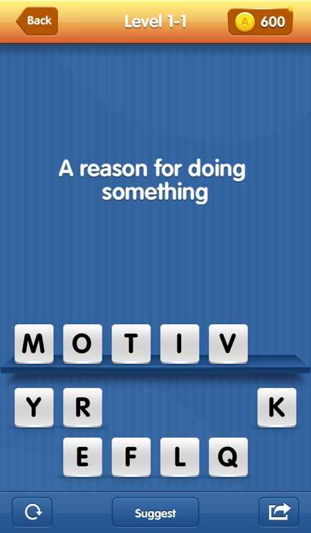 try to guess the word