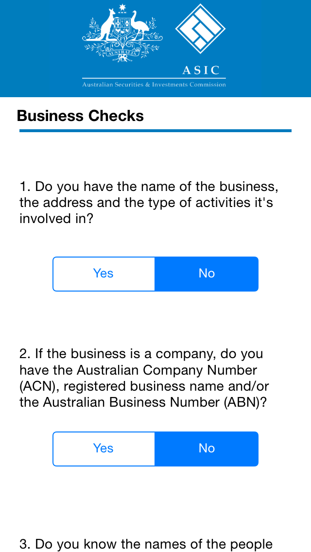 How to cancel & delete ASIC Business Checks from iphone & ipad 4