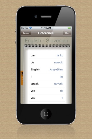 Vocabulary Trainer: English - Slovenian screenshot 4