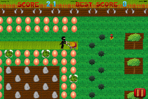 Ninja Lawn Mowing Madness screenshot 4