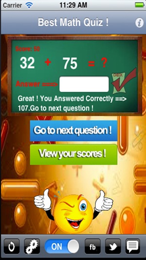 Best Math Quiz - Super Addictive FREE Math Game (Addition)(圖4)-速報App