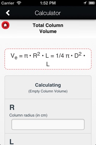 Chromatography Calculator screenshot 3
