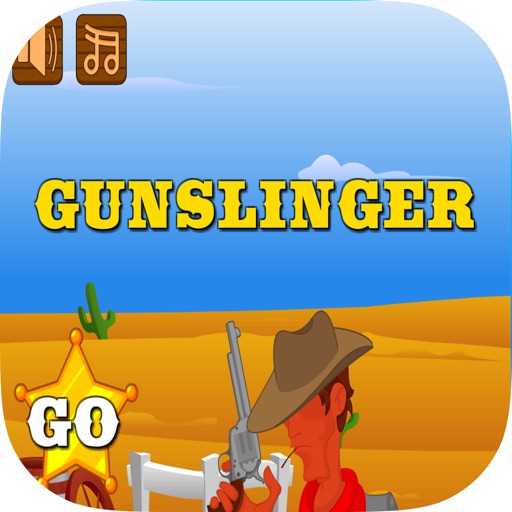 Gunslinger Cowboy Shooting : 2d Funny Hd Free Game Icon